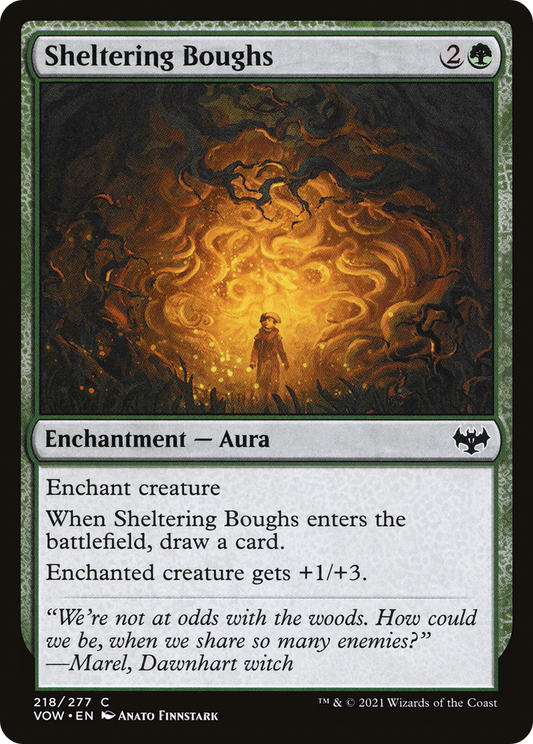 Sheltering Boughs (VOW-218) (Foil)