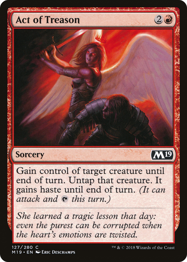 Act of Treason (M19-127) (Foil)