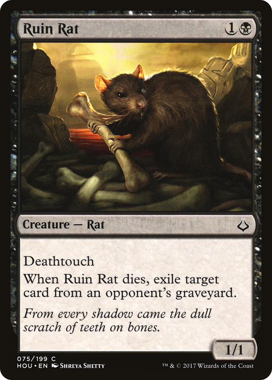 Ruin Rat (HOU-075) (Foil)