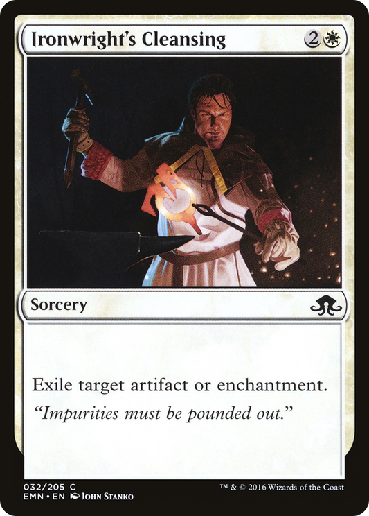 Ironwright's Cleansing (EMN-032) (Foil)