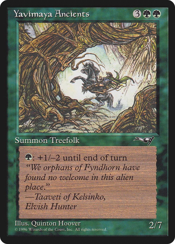 Yavimaya Ancients (ALL-104B)