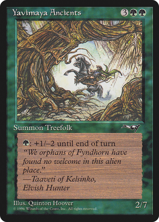 Yavimaya Ancients (ALL-104B)