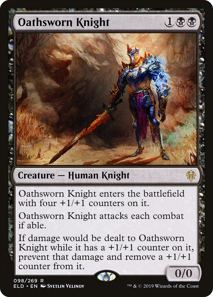 Oathsworn Knight (ELD-098)