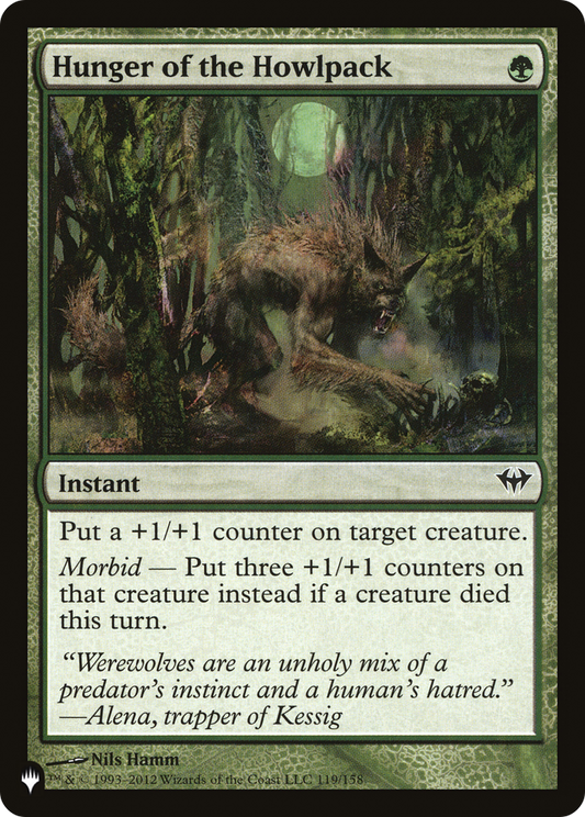 Hunger of the Howlpack (LIST-DKA-119)