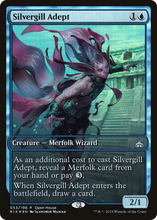 Silvergill Adept (OHP-053) (Foil)