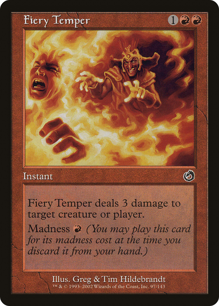 Fiery Temper (TOR-097) (Foil)
