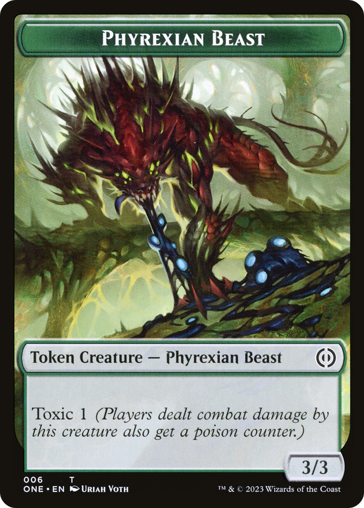 Phyrexian Beast Token (TONE-006)