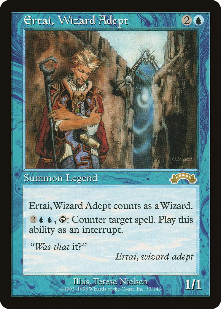 Ertai, Wizard Adept (EXO-033)