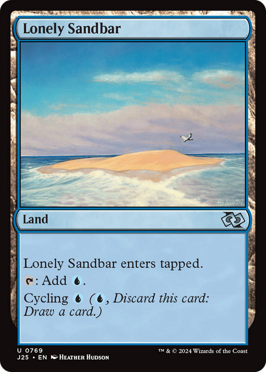 Lonely Sandbar (J25-769)