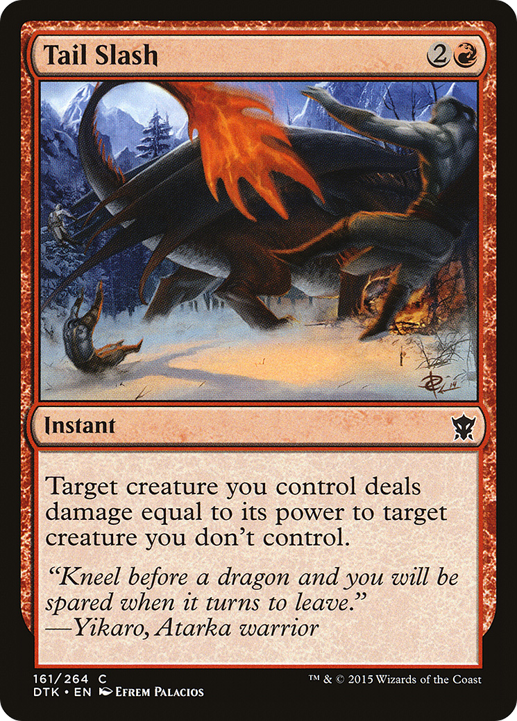 Tail Slash (DTK-161) (Foil)