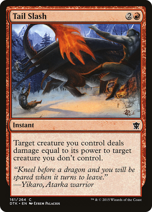 Tail Slash (DTK-161) (Foil)