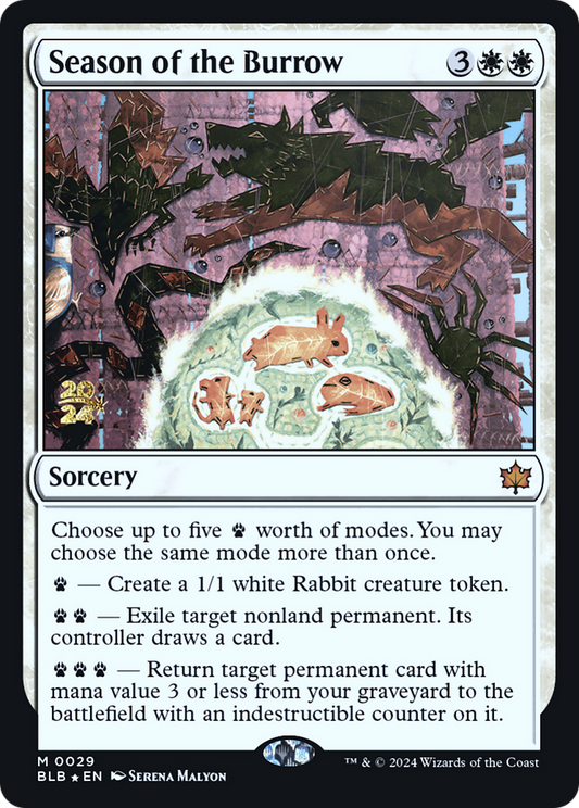 Season of the Burrow (PRE-29S) (Foil)