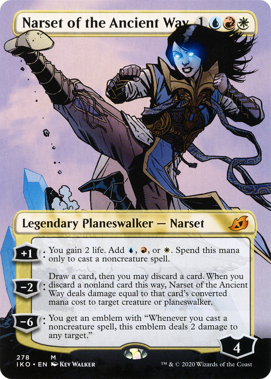Narset of the Ancient Way (IKO-278) (Borderless)