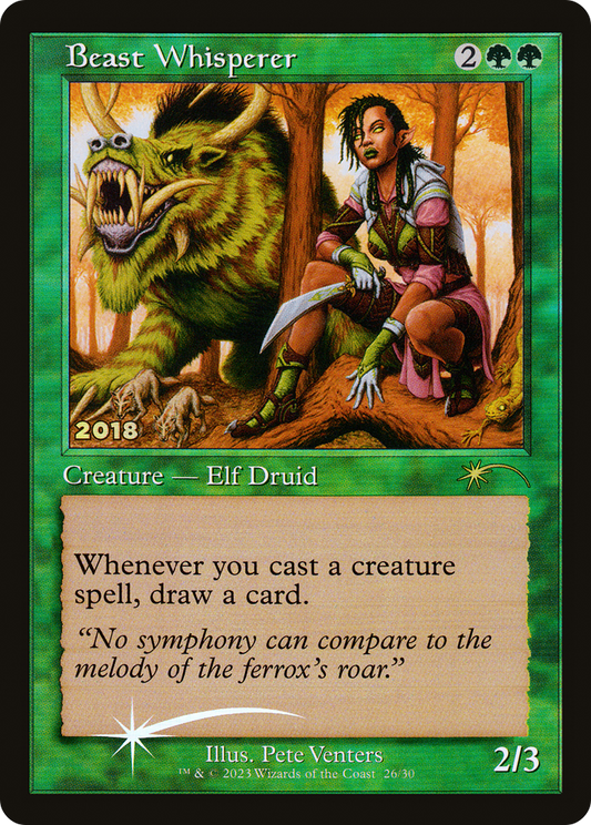 Beast Whisperer (30A-P-026) (Foil)
