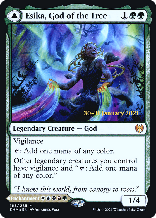Esika, God of the Tree // The Prismatic Bridge (PRE-168S) (Foil)