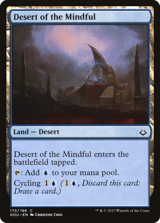 Desert of the Mindful (HOU-173) (Foil)