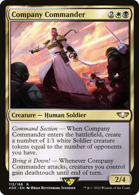 Company Commander (40K-113)