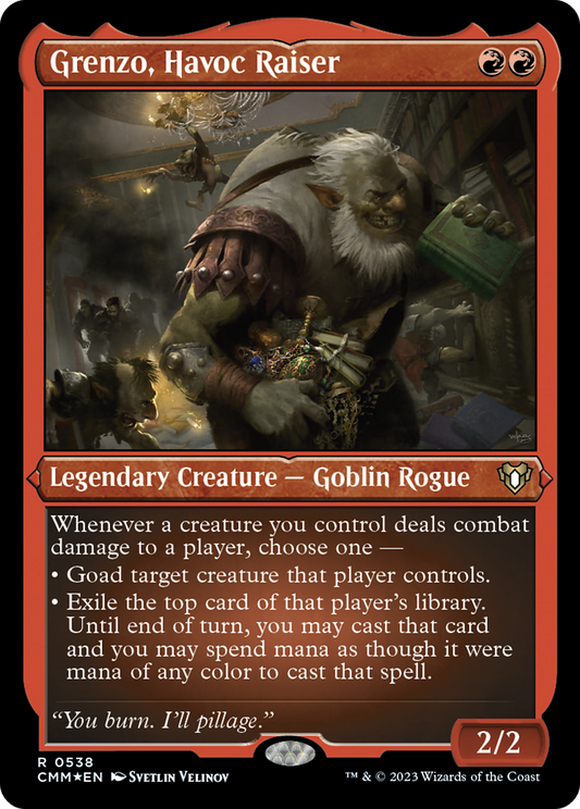 Grenzo, Havoc Raiser (CMM-538) (Etched Foil)