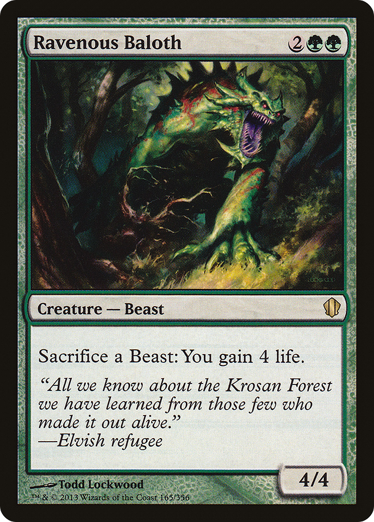 Ravenous Baloth (C13-165)