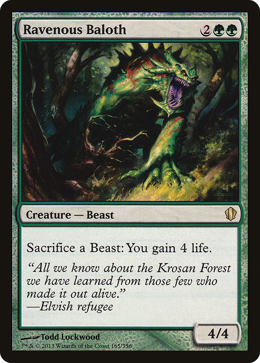 Ravenous Baloth (C13-165)