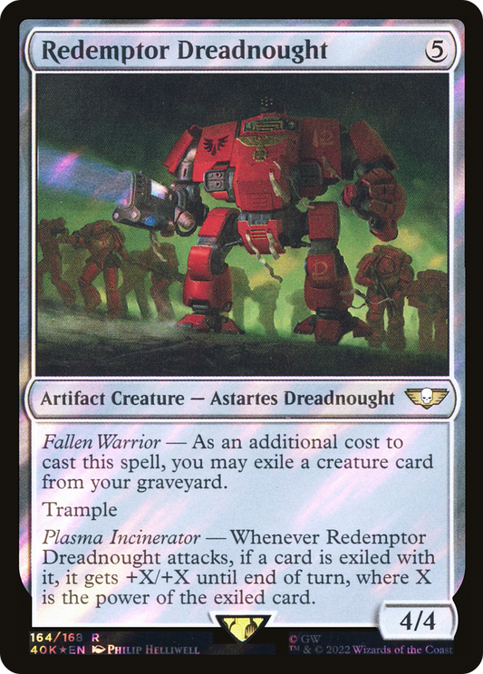 Redemptor Dreadnought (40K-164★) (Surge Foil)