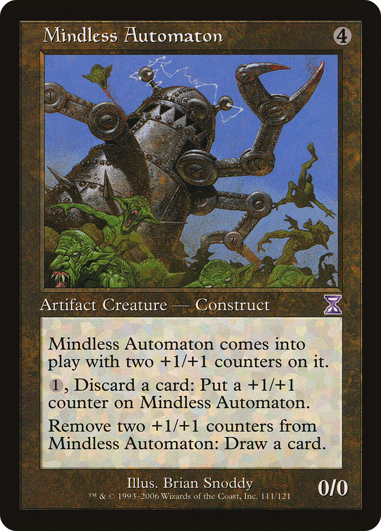 Mindless Automaton (TSB-111) (Foil)