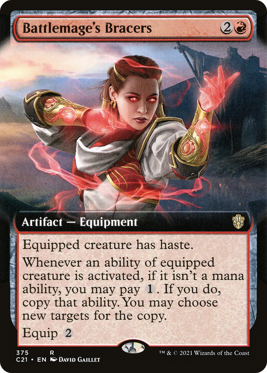Battlemage's Bracers (C21-375) (Extended Art)