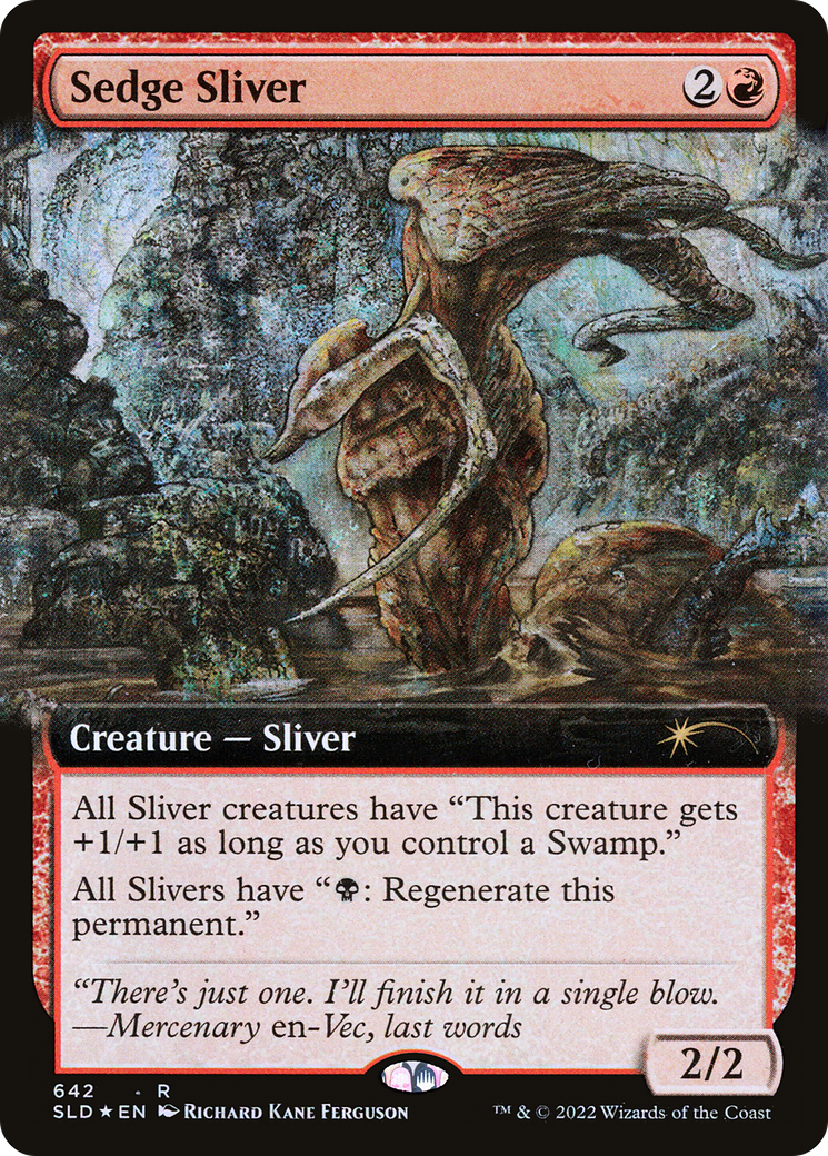 Sedge Sliver (SLD-642) (Extended Art) (Foil)