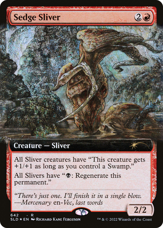 Sedge Sliver (SLD-642) (Extended Art) (Foil)