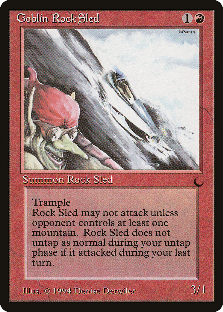 Goblin Rock Sled (DRK-067)
