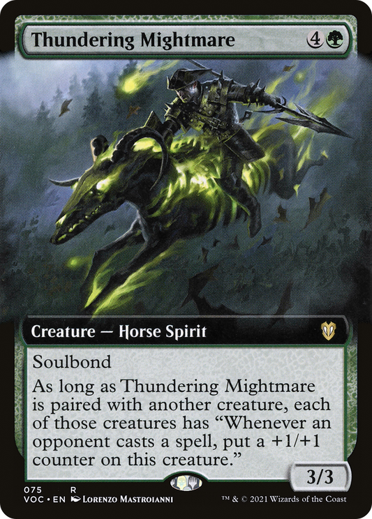 Thundering Mightmare (VOC-075) (Extended Art)
