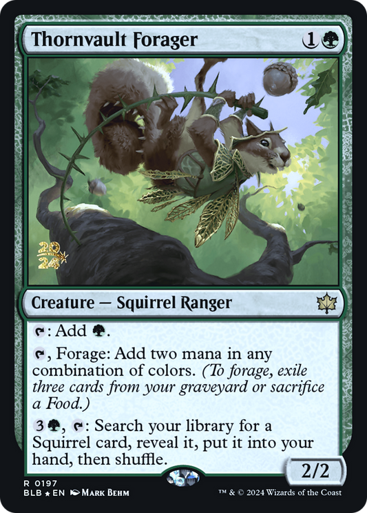 Thornvault Forager (PRE-197S) (Foil)