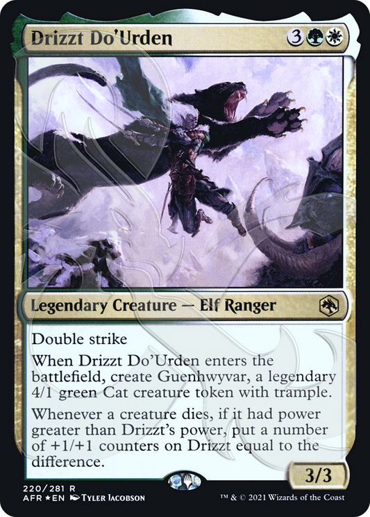 Drizzt Do'Urden (AFR&-220A) (Foil)