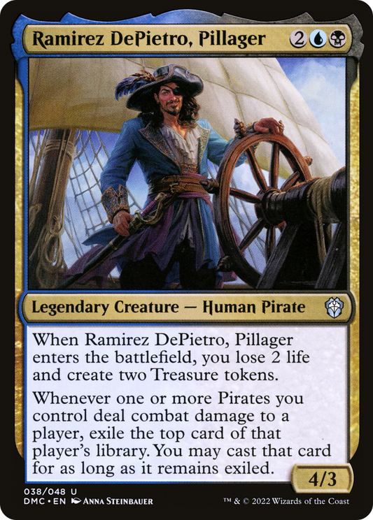 Ramirez DePietro, Pillager (DMC-038) (Foil)