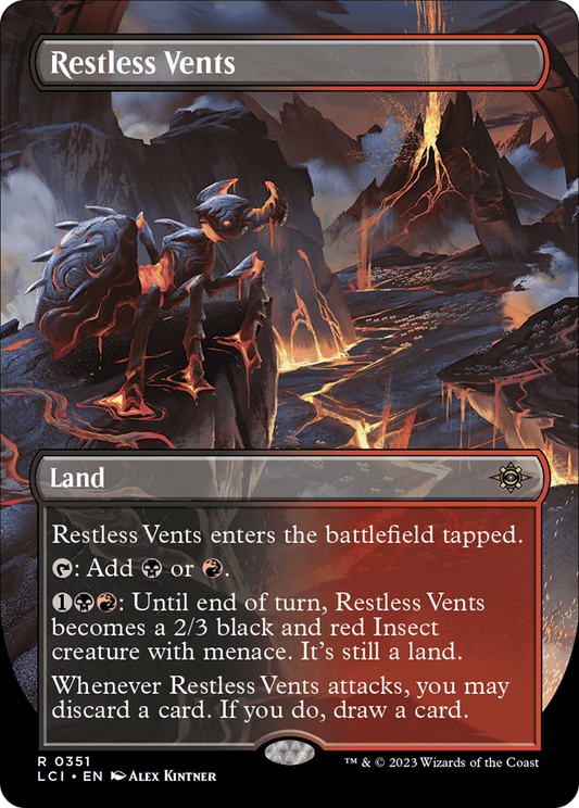 Restless Vents (LCI-351) (Borderless) (Foil)