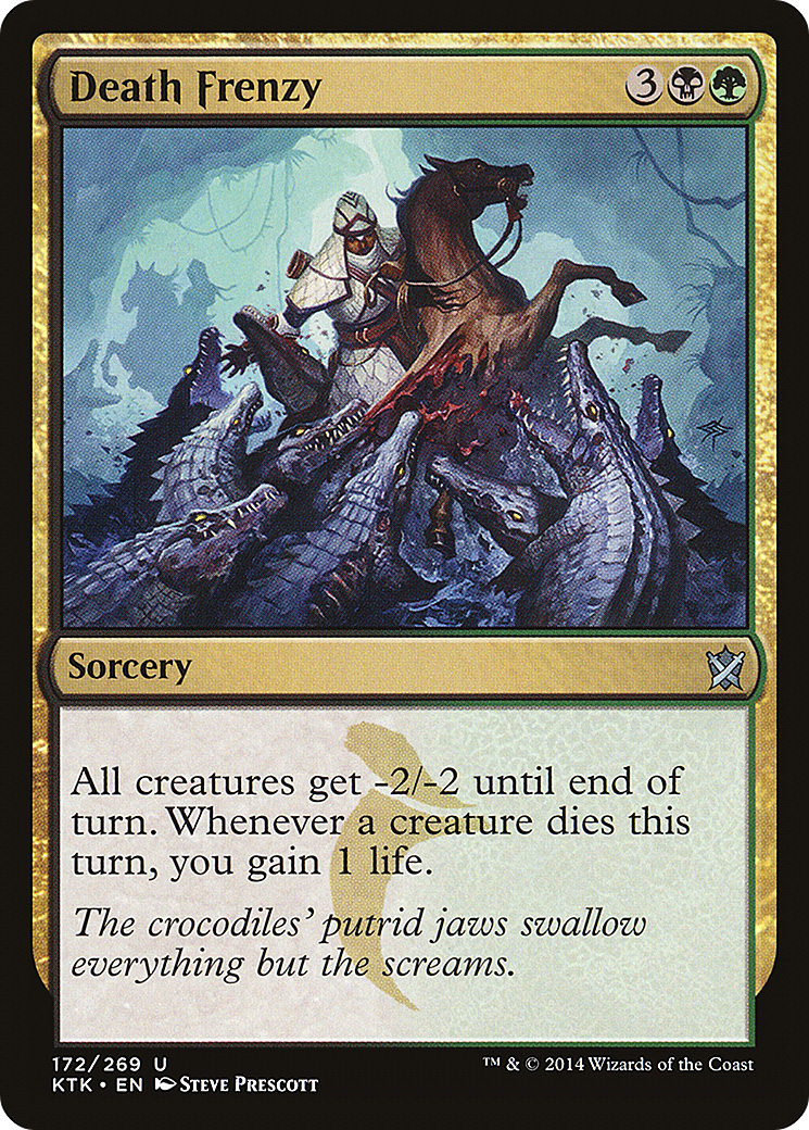 Death Frenzy (KTK-172) (Foil)