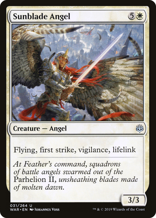 Sunblade Angel (WAR-031) (Foil)