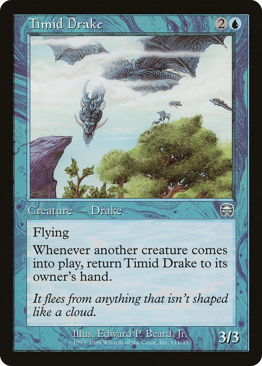Timid Drake (MMQ-111) (Foil)