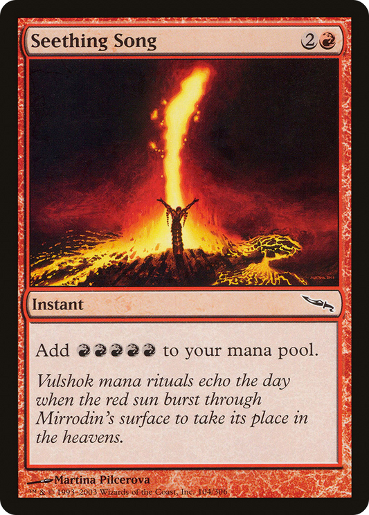 Seething Song (MRD-104) (Foil)