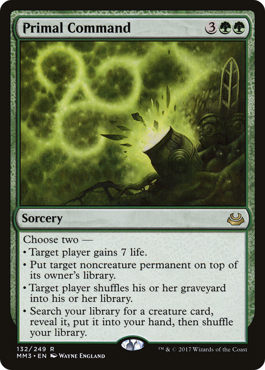 Primal Command (MM3-132) (Foil)