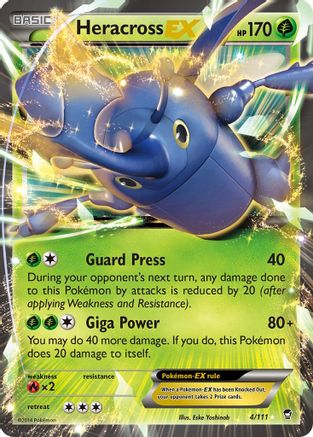 Heracross EX (FFI-004) (Holofoil)
