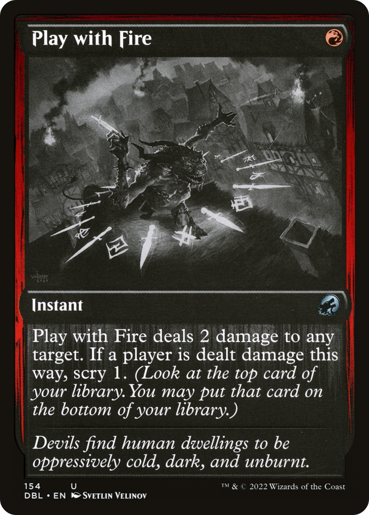 Play with Fire (DBL-154) (Foil)