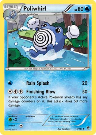 Poliwhirl (FFI-016) (Reverse Holofoil)