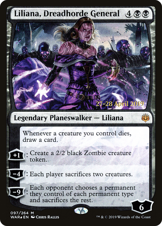 Liliana, Dreadhorde General (PRE-97S) (Foil)
