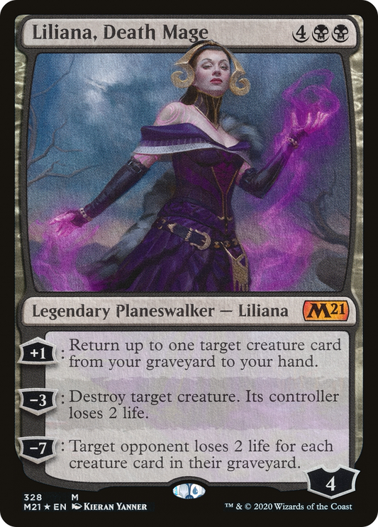 Liliana, Death Mage (M21-328) (Foil)