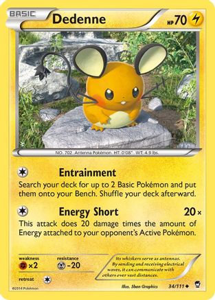Dedenne (FFI-034) (Reverse Holofoil)