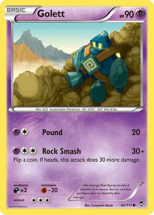 Golett (FFI-042) (Reverse Holofoil)
