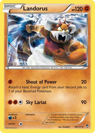Landorus (FFI-058) (Reverse Holofoil)