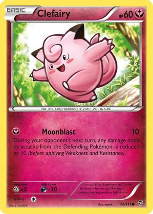 Clefairy (70) (FFI-070) (Reverse Holofoil)
