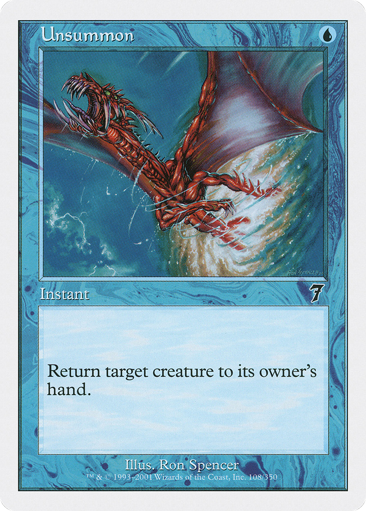 Unsummon (7ED-108)